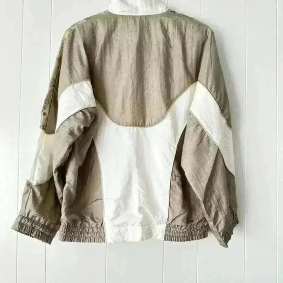 Vintage 1980s Floral Cabin Creek All Over Print Full Zip Windbreaker Jacket - Picture 10 of 10